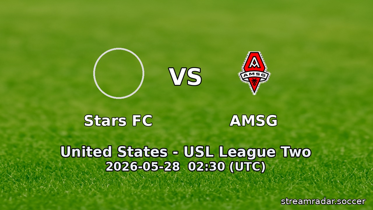 Stars FC vs AMSG