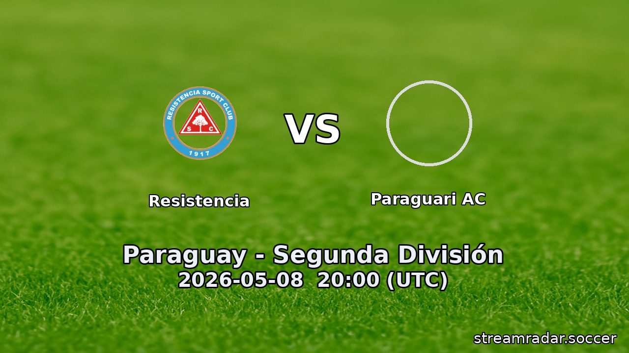Resistencia vs Paraguari AC