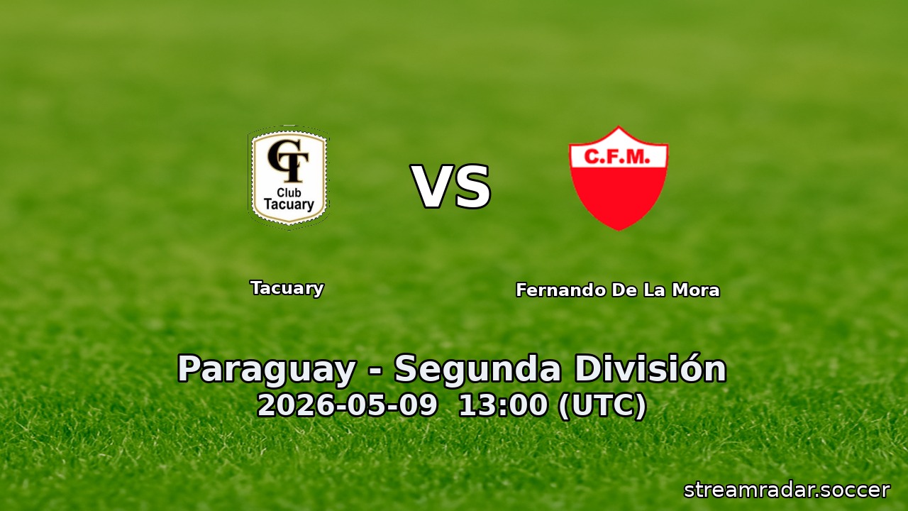 Tacuary vs Fernando De La Mora