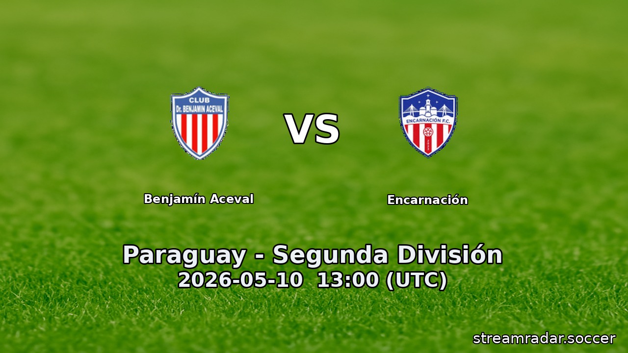 Benjamín Aceval vs Encarnación