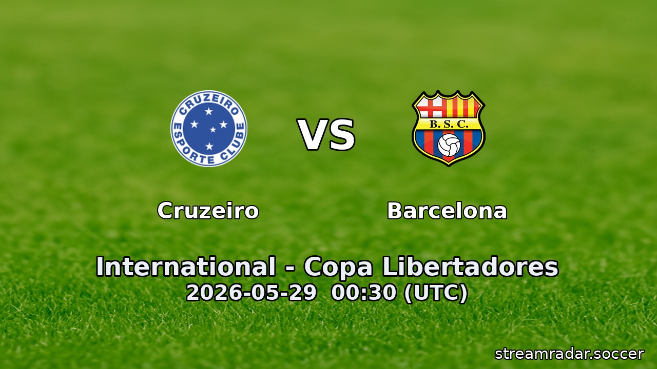 Cruzeiro vs Barcelona