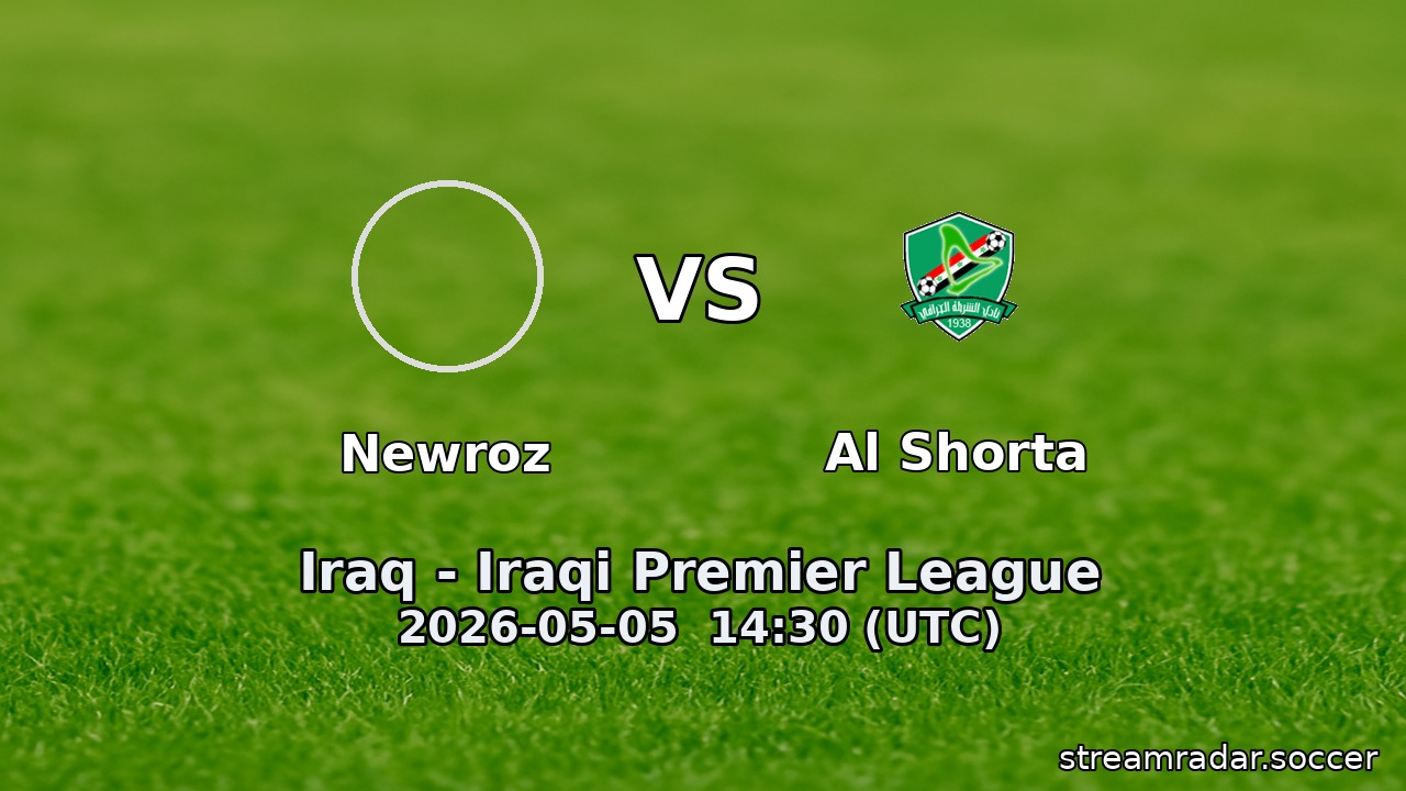 Newroz vs Al Shorta