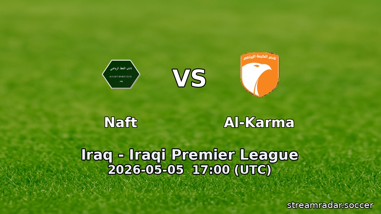 Naft vs Al-Karma