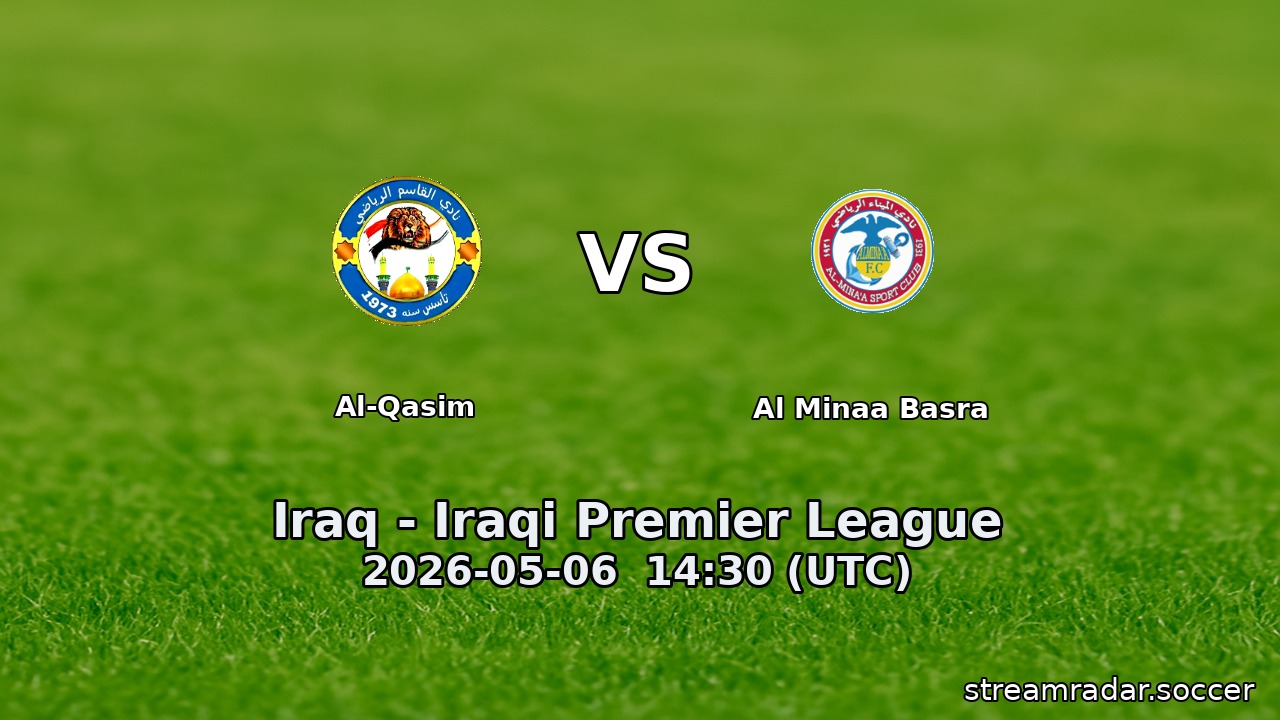 Al-Qasim vs Al Minaa Basra