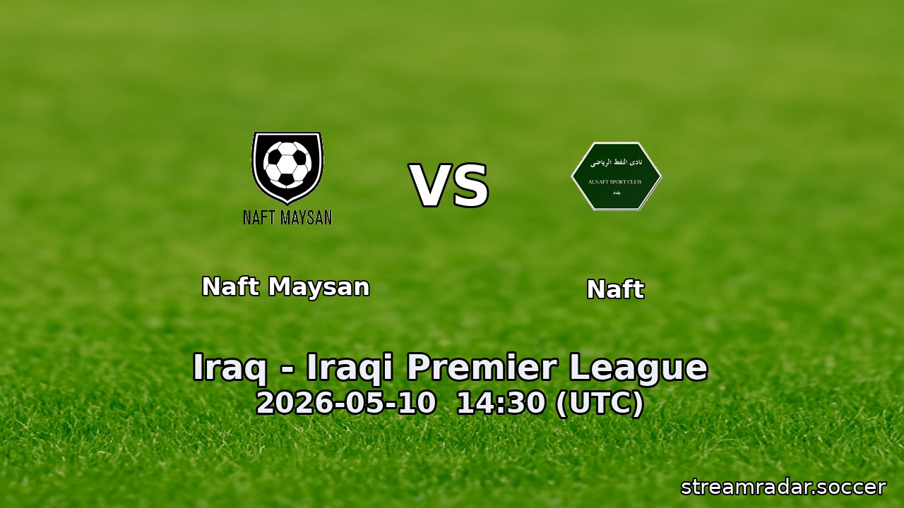 Naft Maysan vs Naft