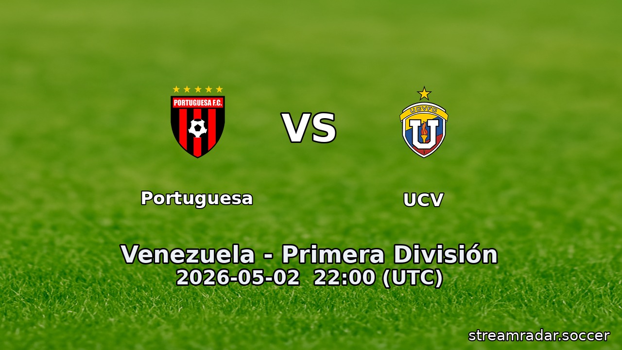 Portuguesa vs UCV