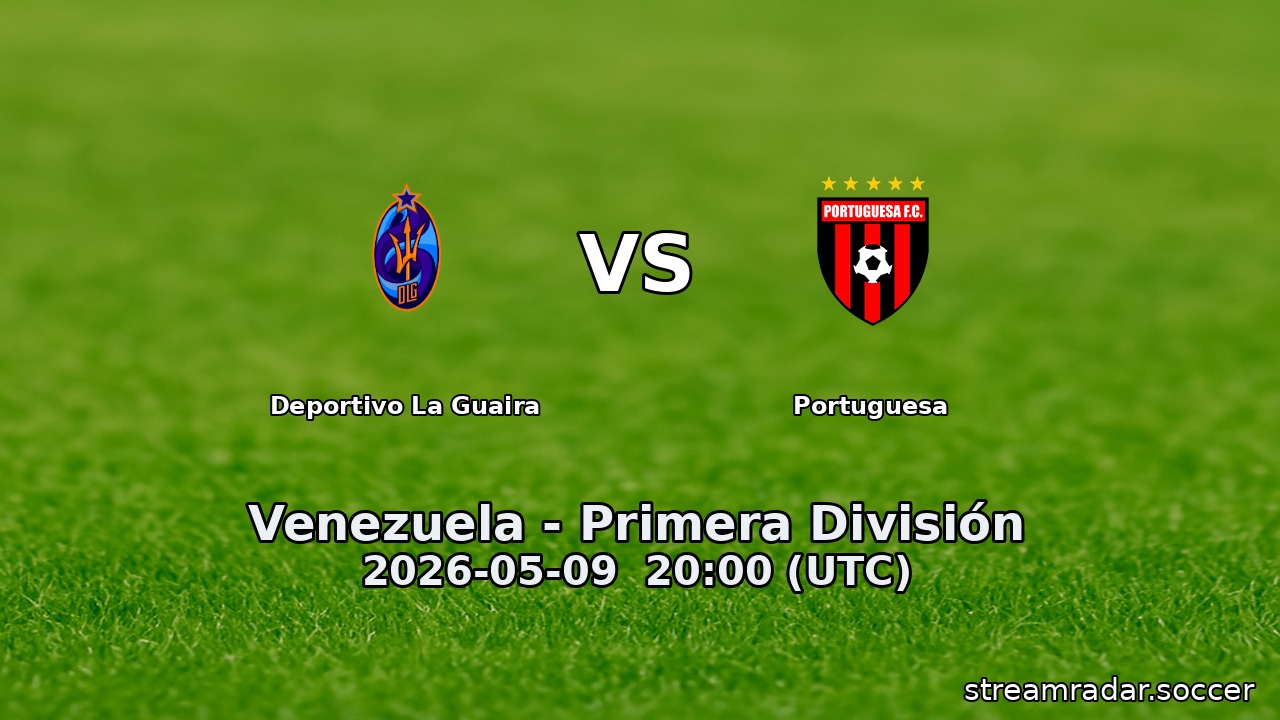 Deportivo La Guaira vs Portuguesa