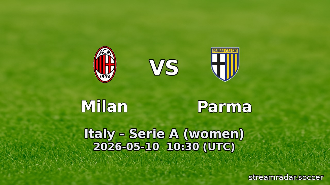 Milan vs Parma