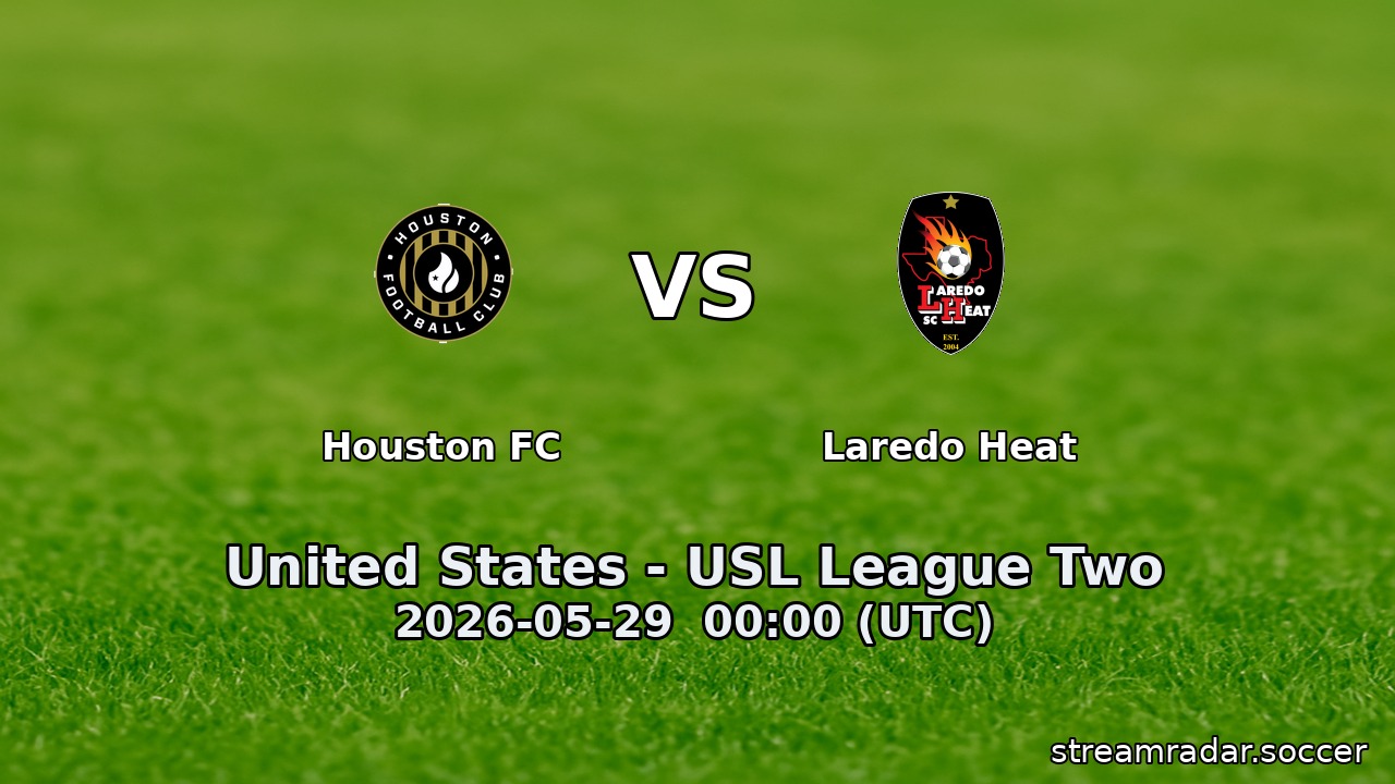 Houston FC vs Laredo Heat