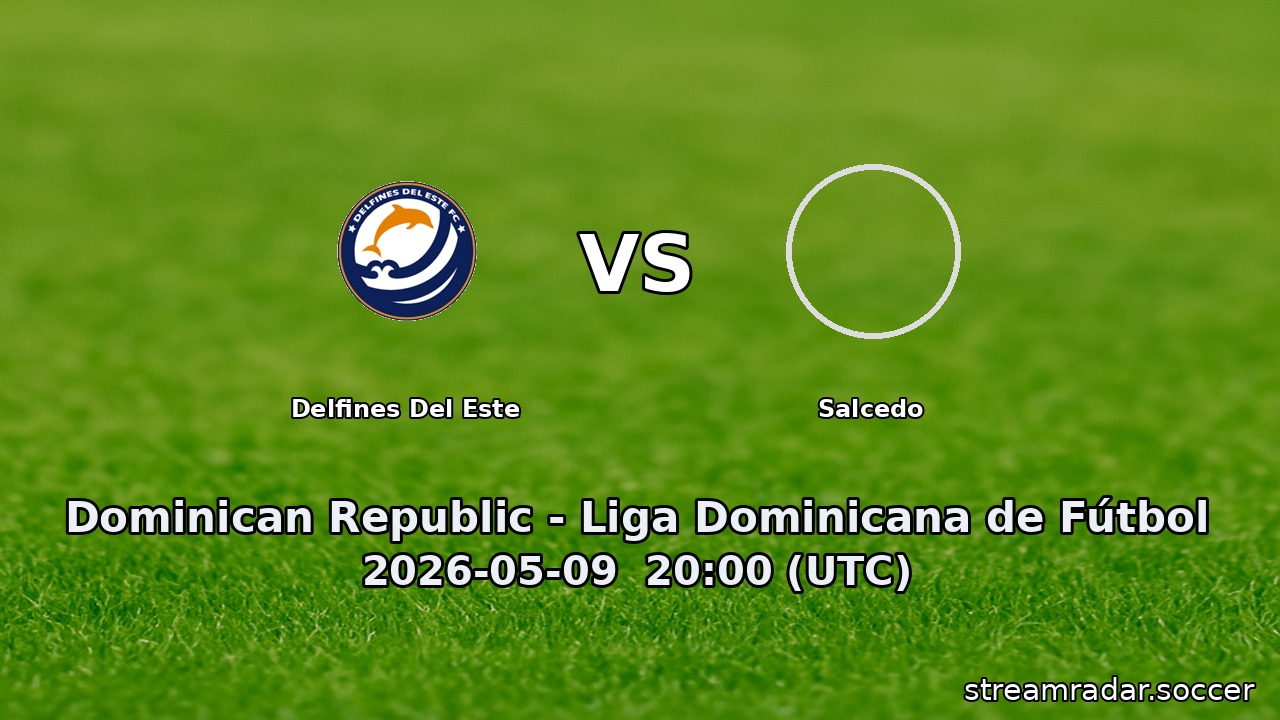 Delfines Del Este vs Salcedo