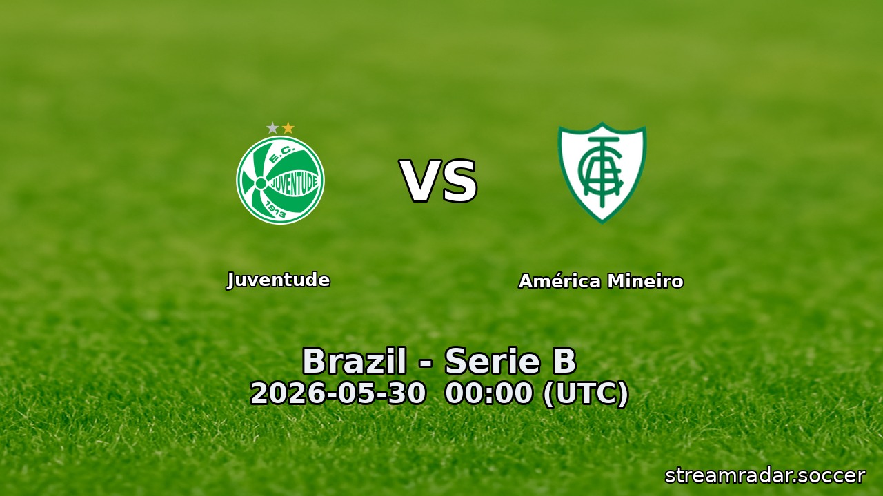 Juventude vs América Mineiro
