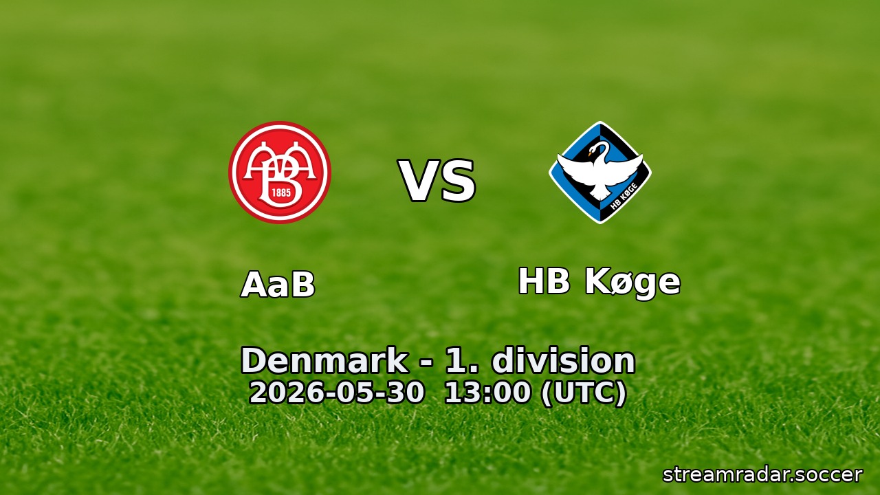 AaB vs HB Køge