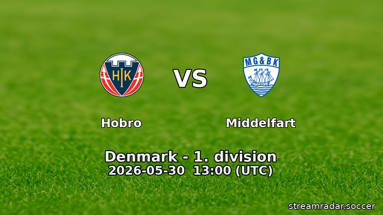 Hobro vs Middelfart