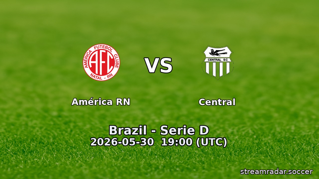 América RN vs Central