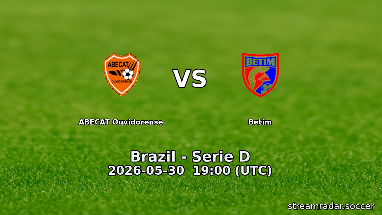 ABECAT Ouvidorense vs Betim