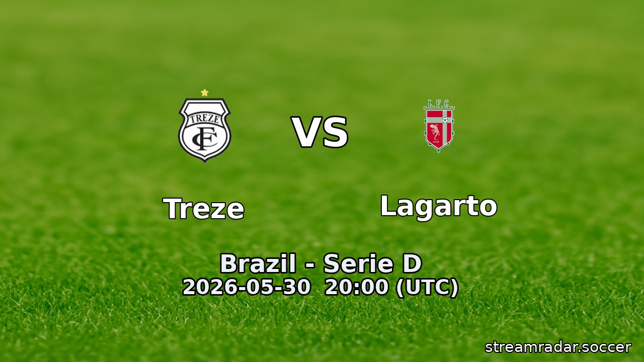 Treze vs Lagarto