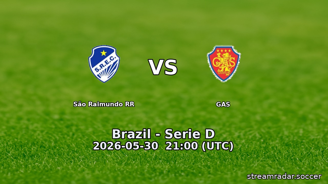 São Raimundo RR vs GAS