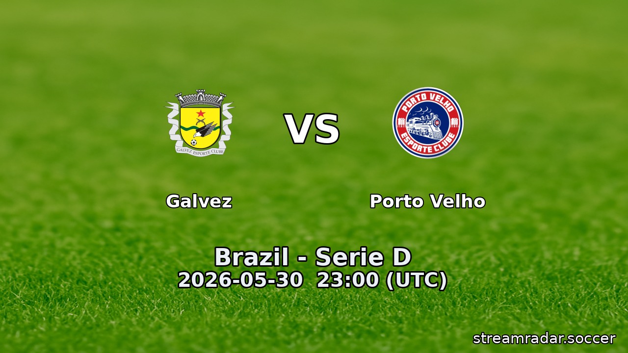 Galvez vs Porto Velho