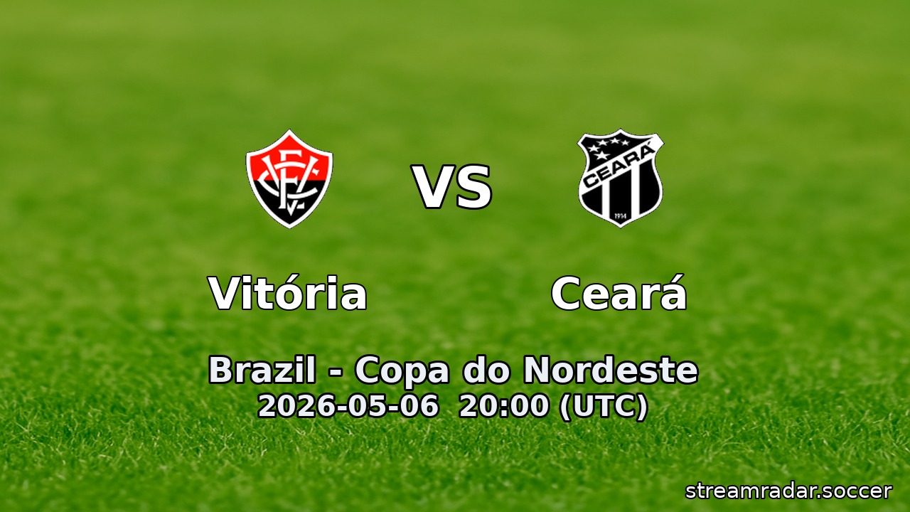 Vitória vs Ceará