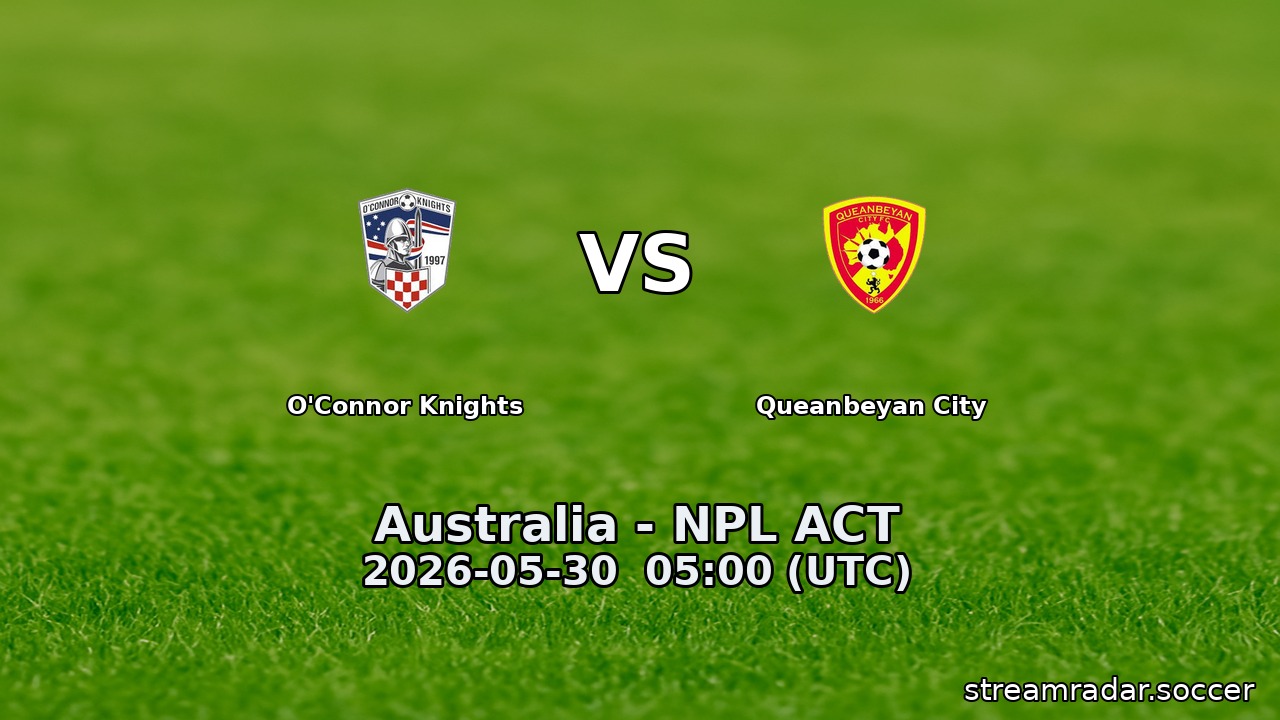 O'Connor Knights vs Queanbeyan City