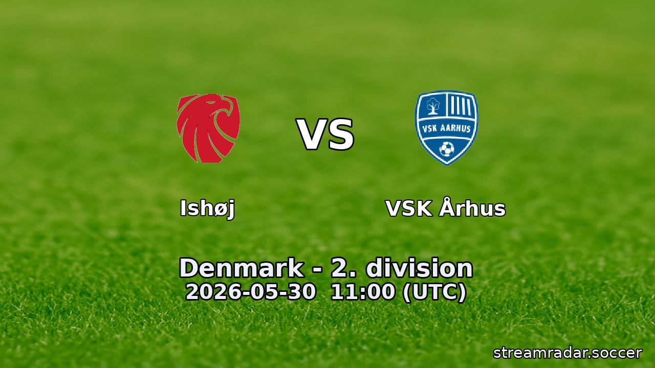 Ishøj vs VSK Århus