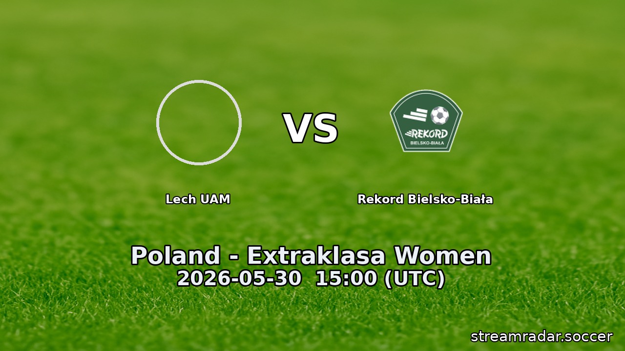 Lech UAM vs Rekord Bielsko-Biała