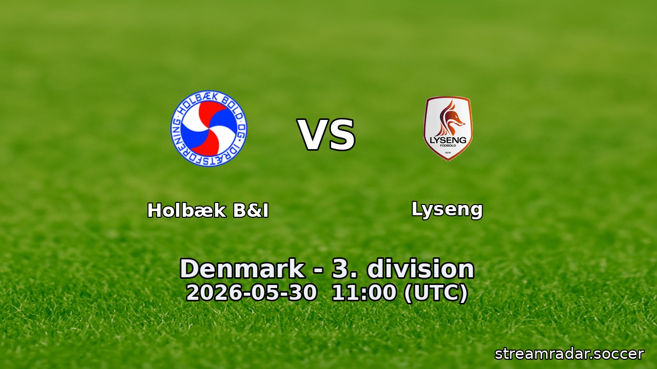 Holbæk B&I vs Lyseng