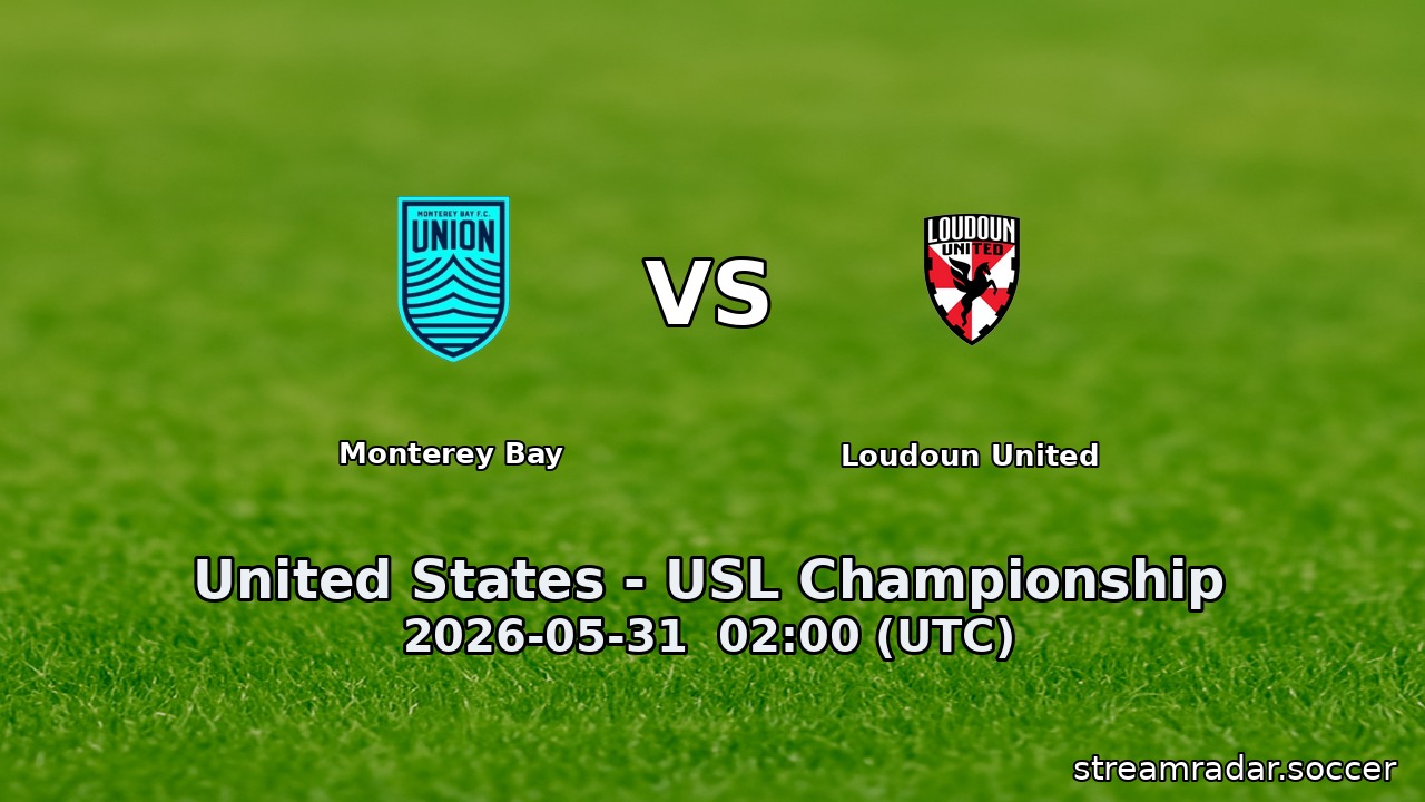 Monterey Bay vs Loudoun United