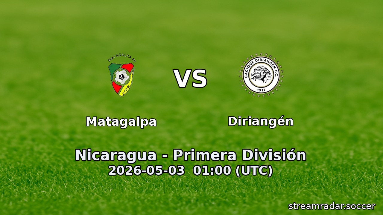 Matagalpa vs Diriangén