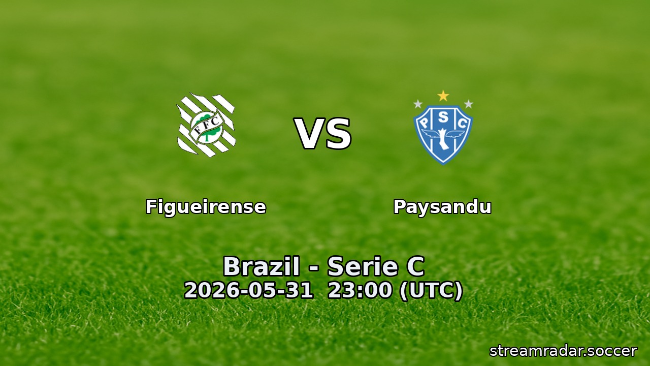 Figueirense vs Paysandu
