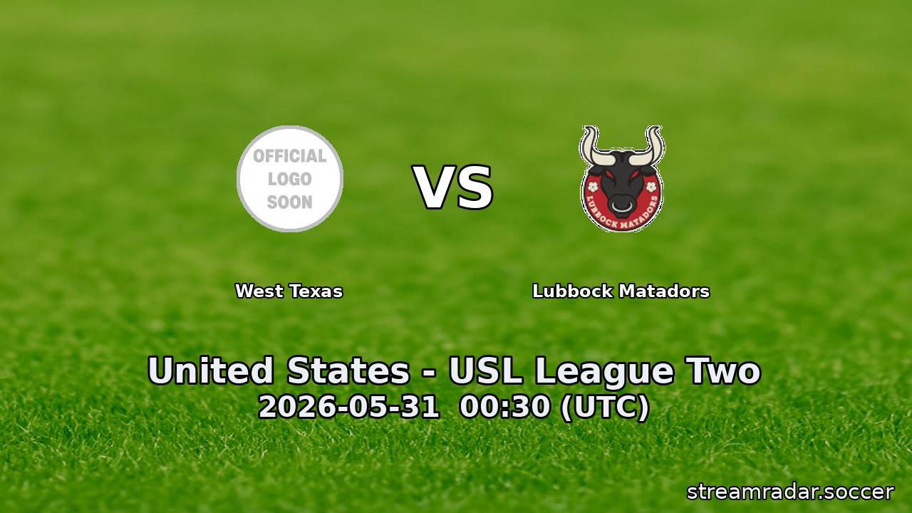 West Texas vs Lubbock Matadors