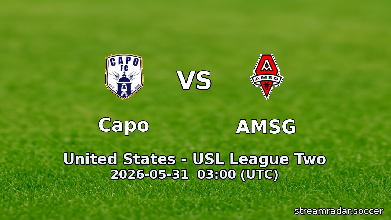 Capo vs AMSG