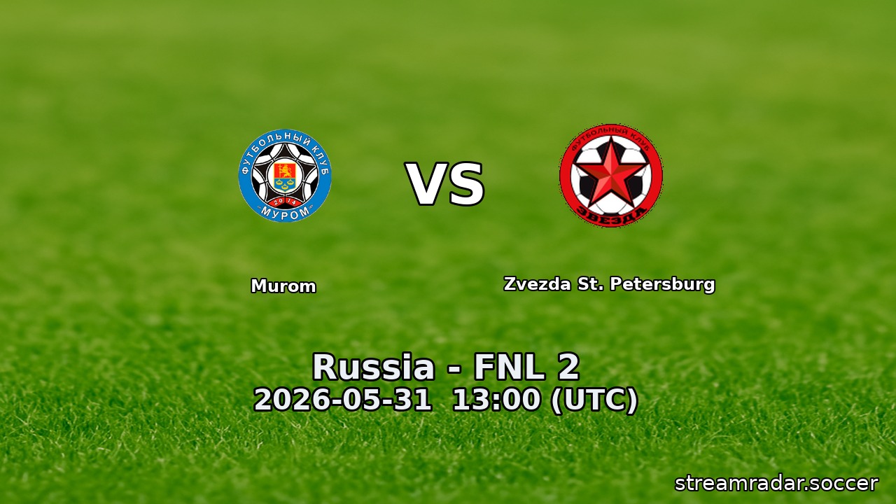 Murom vs Zvezda St. Petersburg