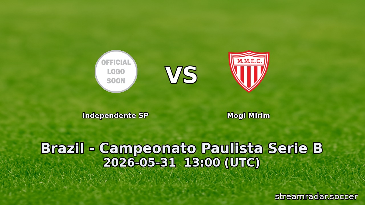 Independente SP vs Mogi Mirim