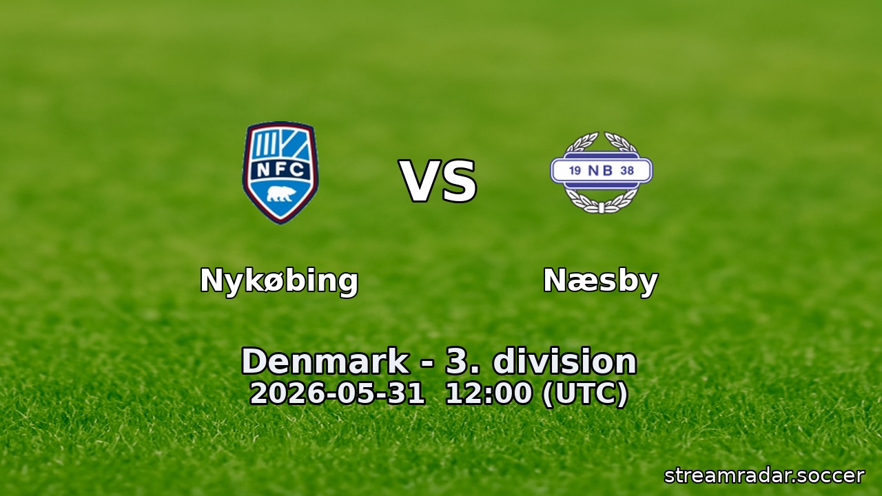 Nykøbing vs Næsby