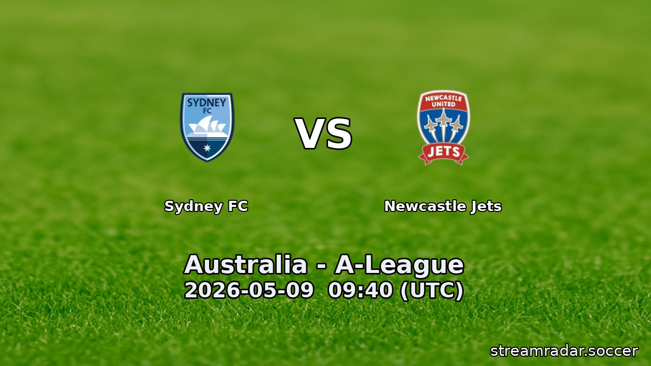 Sydney FC vs Newcastle Jets