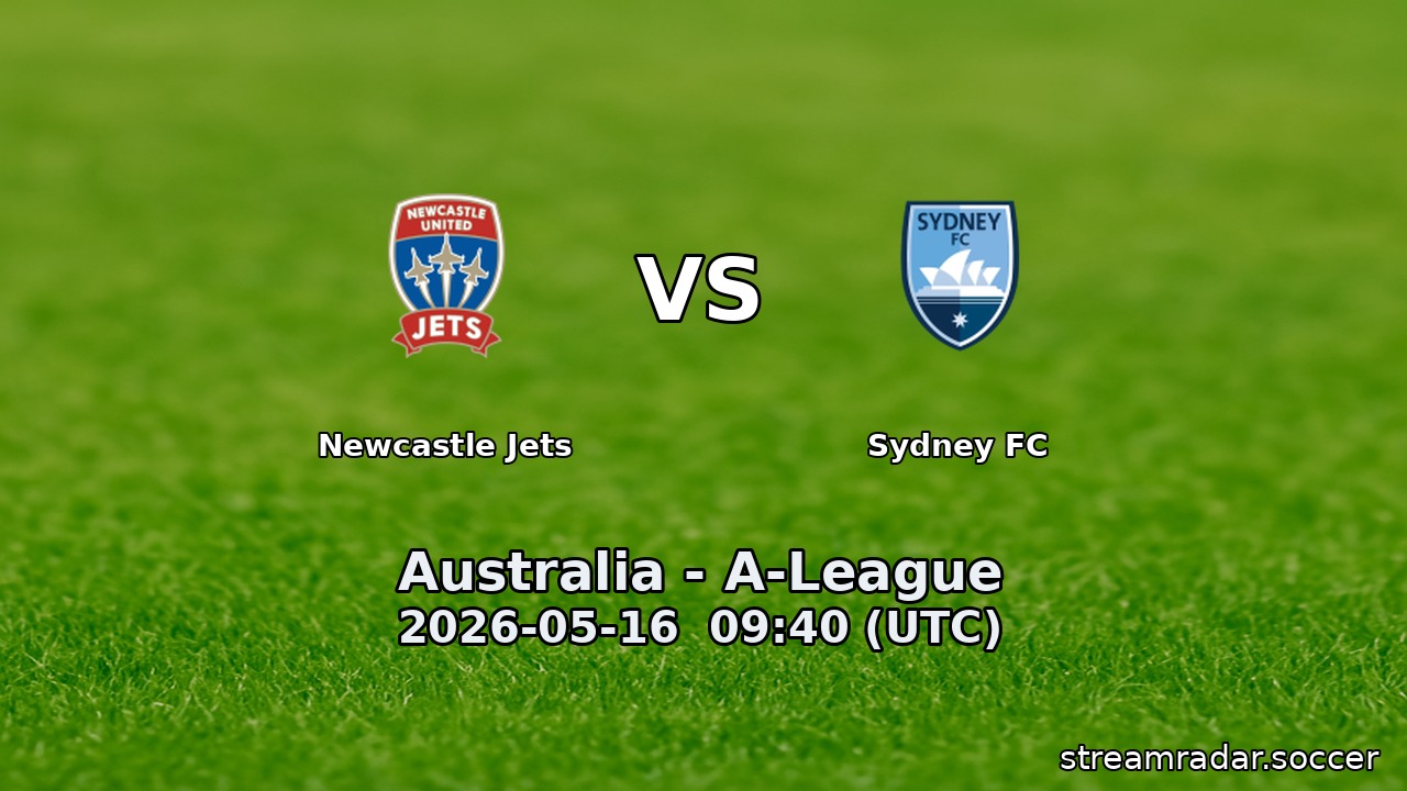 Newcastle Jets vs Sydney FC