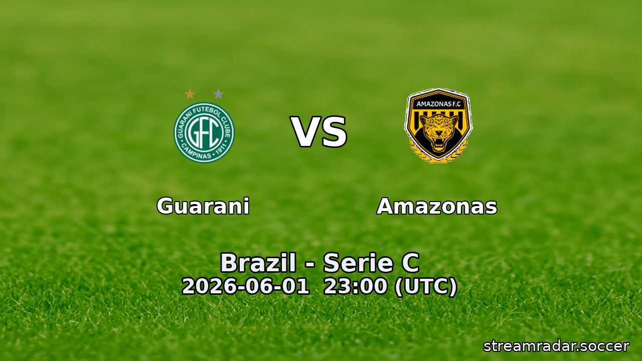 Guarani vs Amazonas