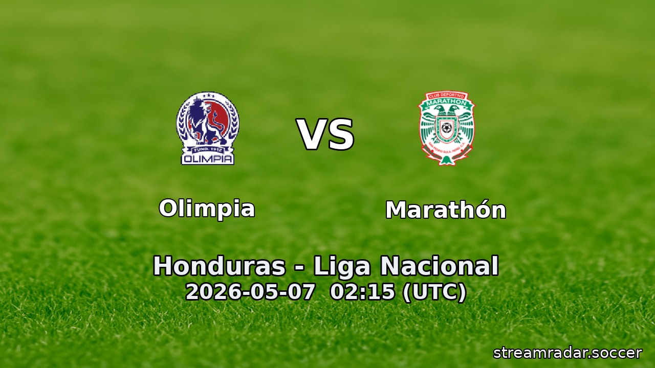 Olimpia vs Marathón