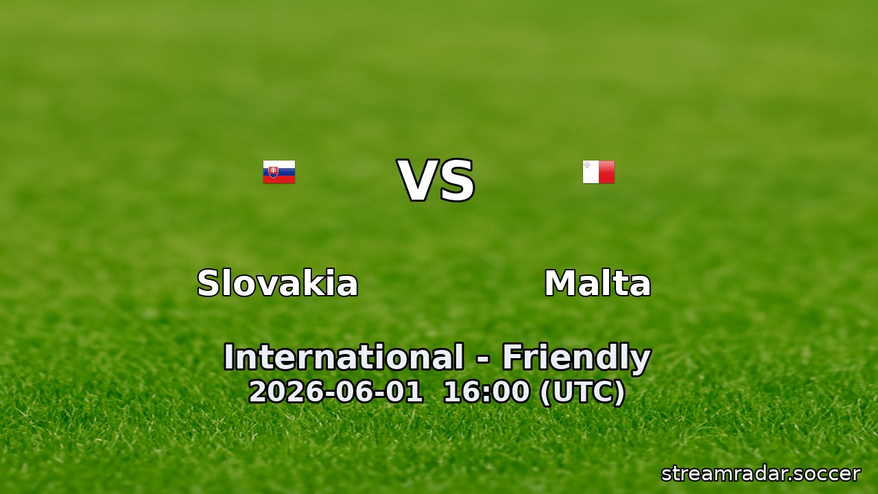 Slovakia vs Malta