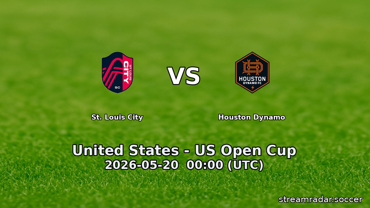 St. Louis City vs Houston Dynamo