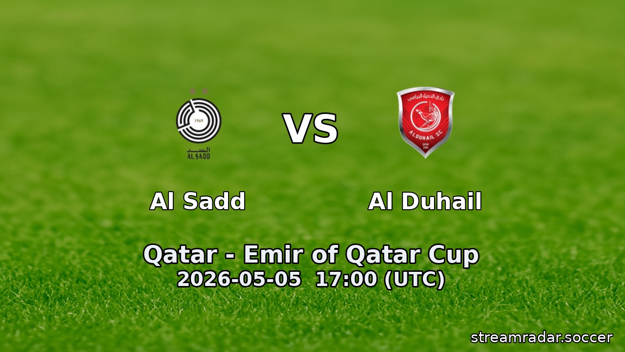 Al Sadd vs Al Duhail