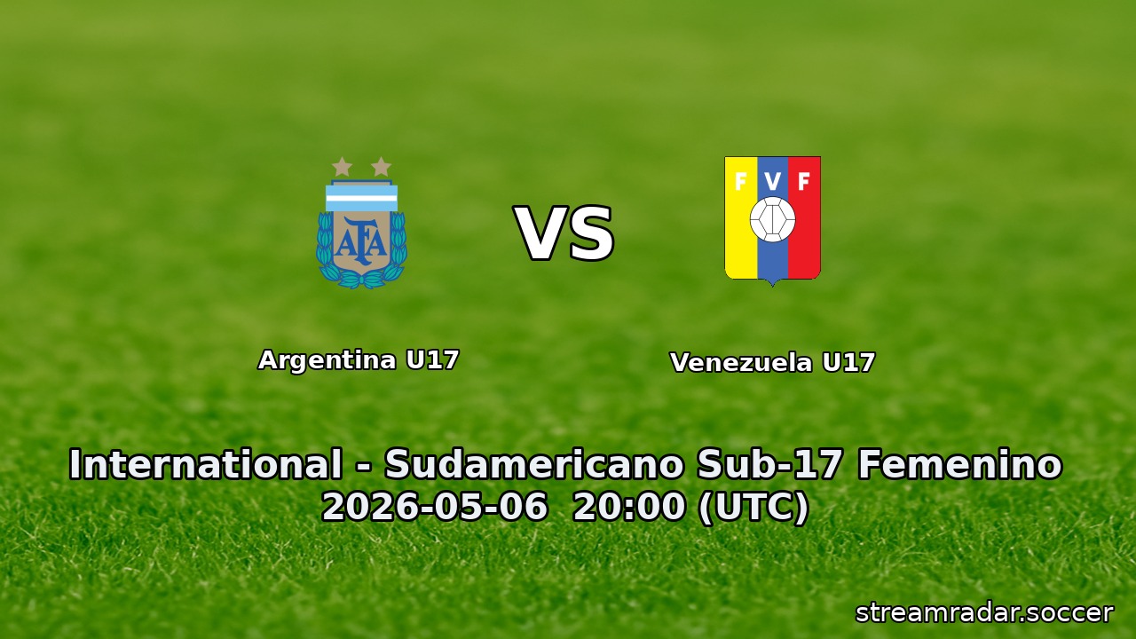 Argentina U17 vs Venezuela U17