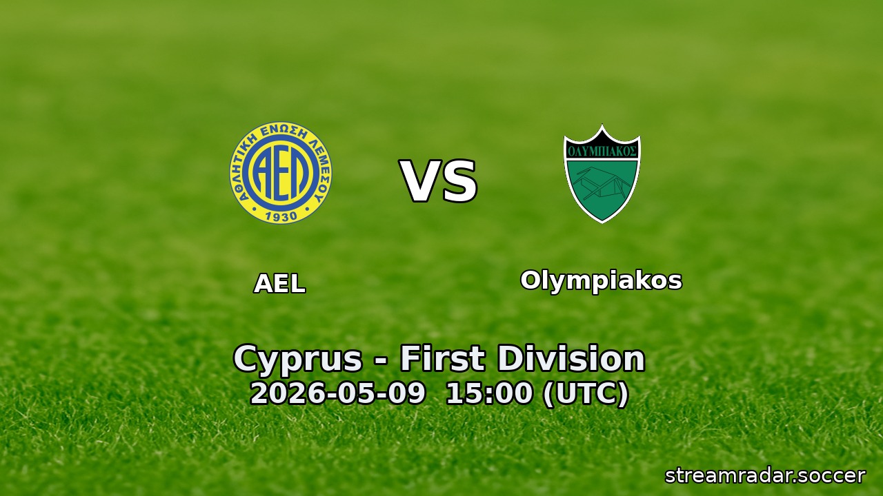 AEL vs Olympiakos