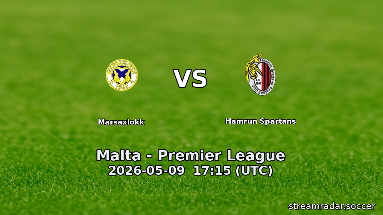 Marsaxlokk vs Hamrun Spartans