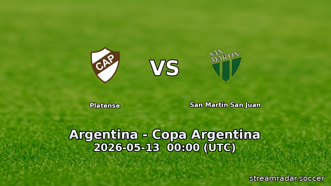 Platense vs San Martín San Juan