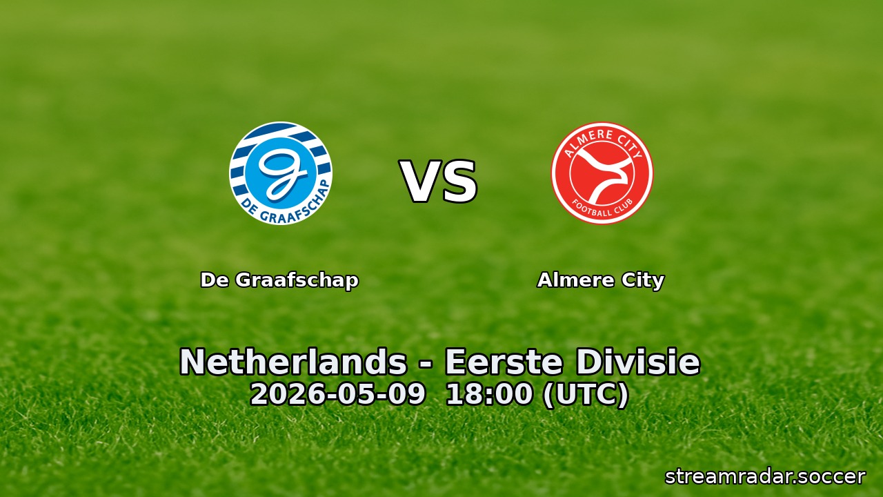 De Graafschap vs Almere City
