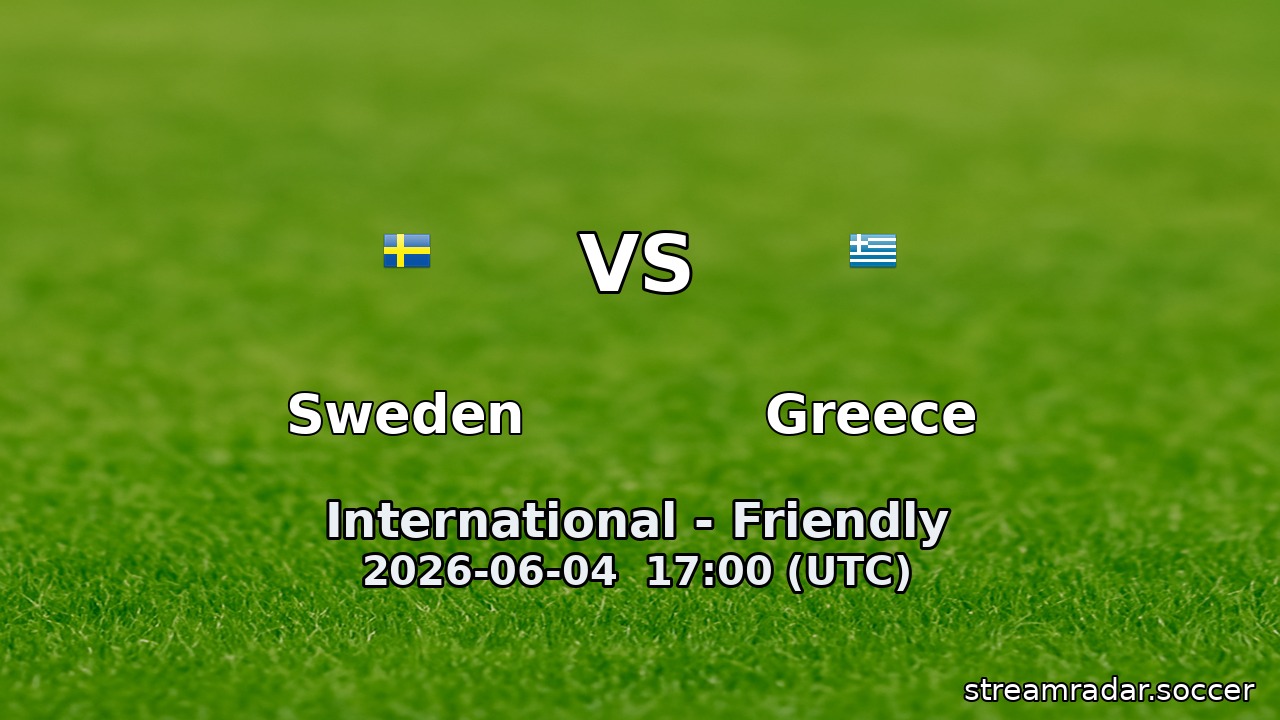 Sweden vs Greece