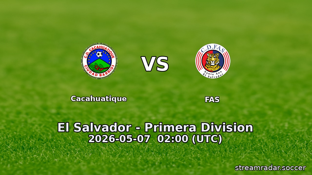 Cacahuatique vs FAS