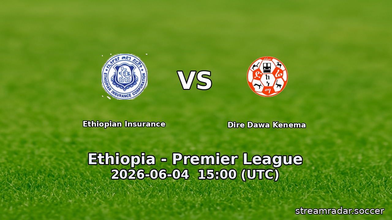 Ethiopian Insurance vs Dire Dawa Kenema